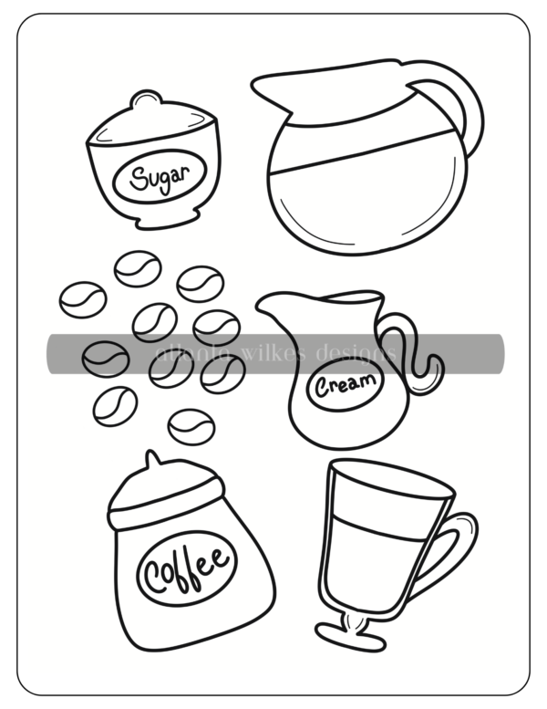 Mix It Up Bold and Easy Digital Download Coloring Book - Image 35