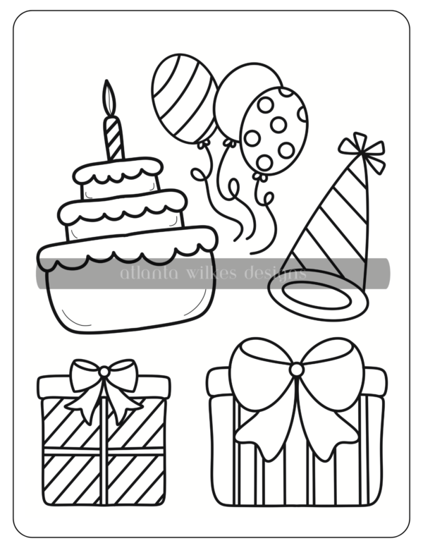 Mix It Up Bold and Easy Digital Download Coloring Book - Image 37