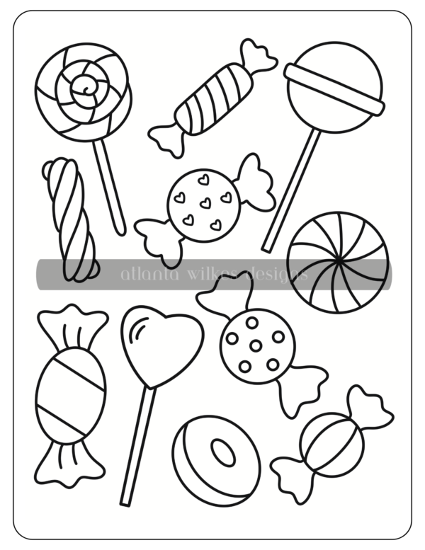 Mix It Up Bold and Easy Digital Download Coloring Book - Image 5