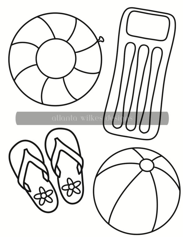 Take Your Pick Bold and Easy Digital Download Coloring Book - Image 11