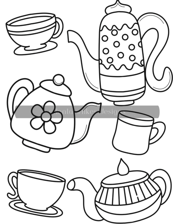 Take Your Pick Bold and Easy Digital Download Coloring Book - Image 16