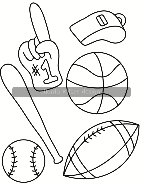 Take Your Pick Bold and Easy Digital Download Coloring Book - Image 29