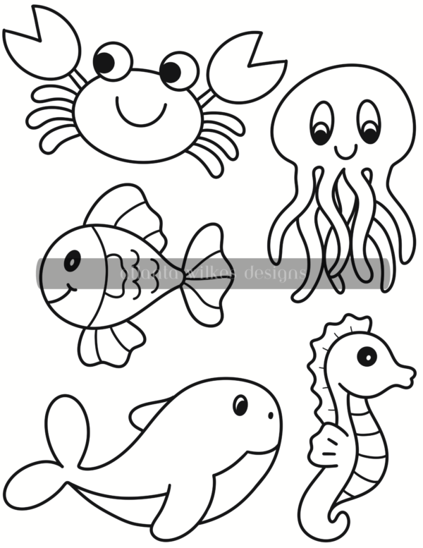 Take Your Pick Bold and Easy Digital Download Coloring Book - Image 4