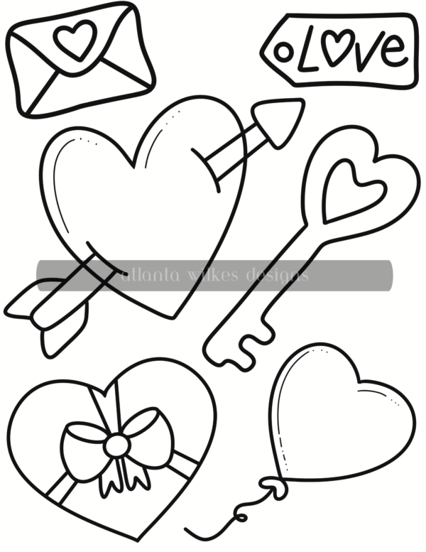 Take Your Pick Bold and Easy Digital Download Coloring Book - Image 31