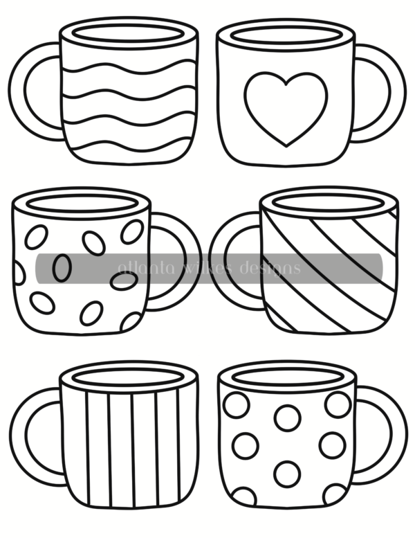 Take Your Pick Bold and Easy Digital Download Coloring Book - Image 38