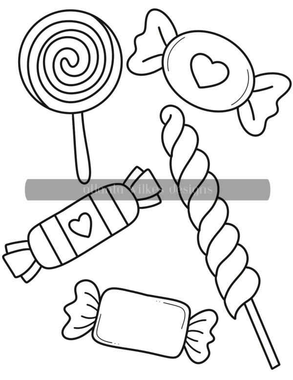 Take Your Pick Bold and Easy Digital Download Coloring Book - Image 5