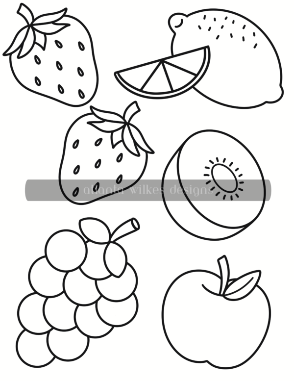 Take Your Pick Bold and Easy Digital Download Coloring Book - Image 6