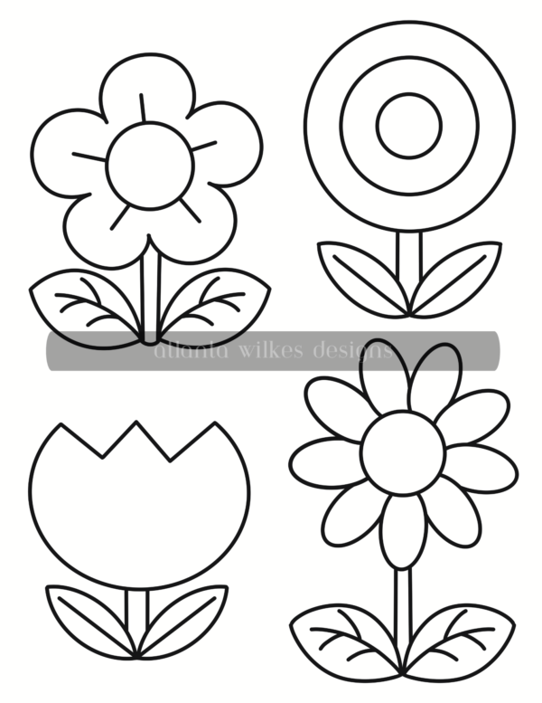 Take Your Pick Bold and Easy Digital Download Coloring Book - Image 7