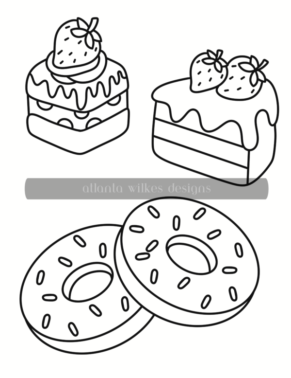 Take Your Pick Bold and Easy Digital Download Coloring Book - Image 10