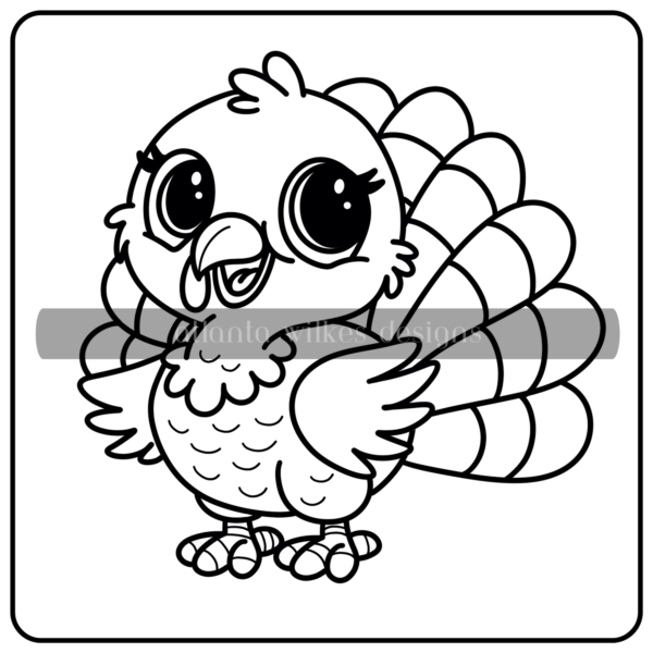 Fall Frolic Bold And Easy Full Digital Download Coloring Book - Image 11