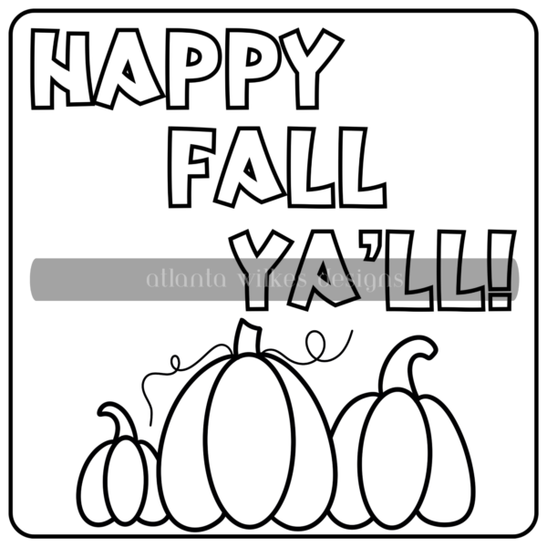 Fall Frolic Bold And Easy Full Digital Download Coloring Book - Image 15