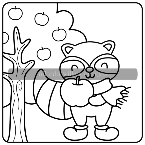 Fall Frolic Bold And Easy Full Digital Download Coloring Book - Image 19