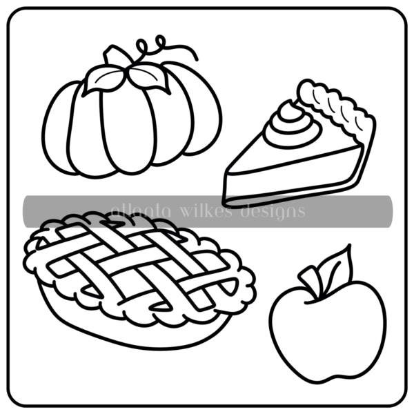 Fall Frolic Bold And Easy Full Digital Download Coloring Book - Image 37