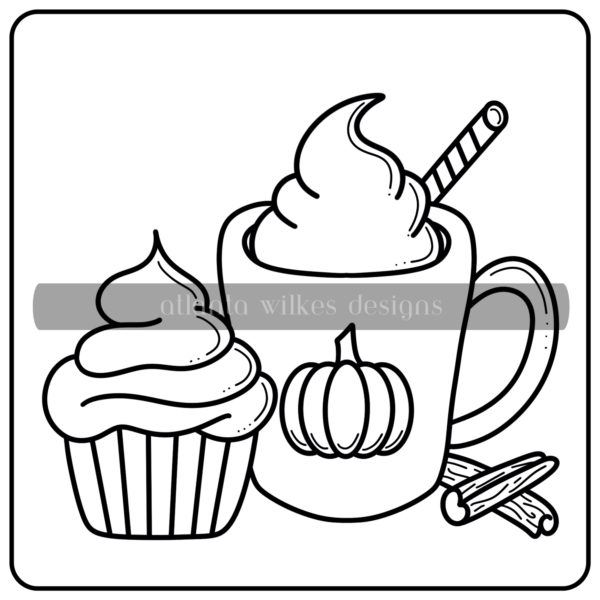 Fall Frolic Bold And Easy Full Digital Download Coloring Book - Image 5