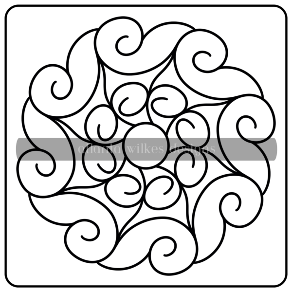 Mandalas Bold and Easy Digital Download Coloring Book - Image 51