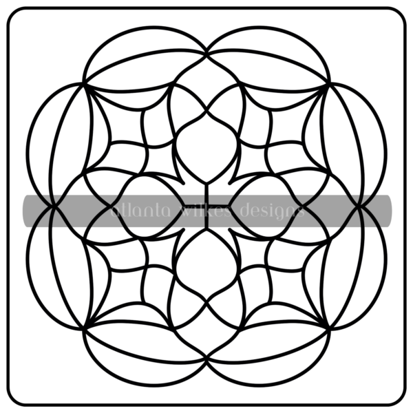 Mandalas Bold and Easy Digital Download Coloring Book - Image 6