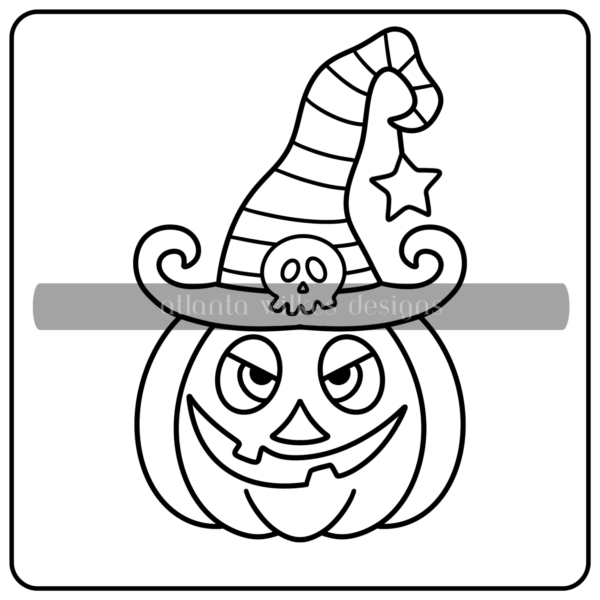 Halloween Bold And Easy Full Digital Download Coloring Book - Image 23