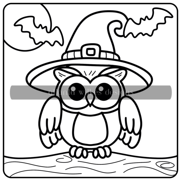 Halloween Bold And Easy Full Digital Download Coloring Book - Image 29