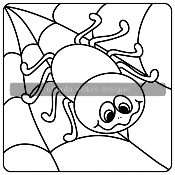 Halloween Bold And Easy Full Digital Download Coloring Book - Image 4