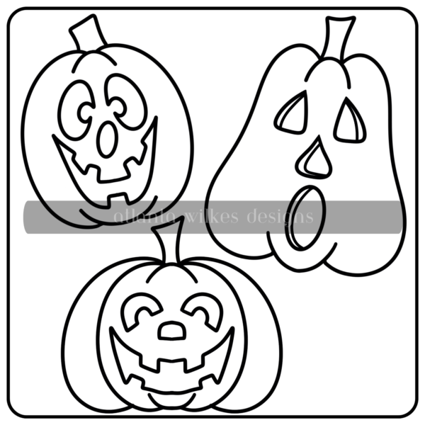 Halloween Bold And Easy Full Digital Download Coloring Book - Image 34