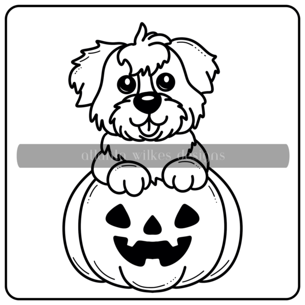 Halloween Bold And Easy Coloring Book Mini Bundle Digital Download Pack - Image 3