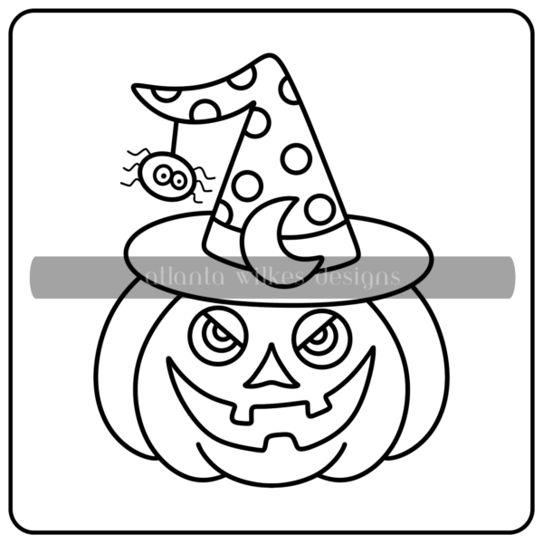 Halloween Bold And Easy Full Digital Download Coloring Book - Image 39