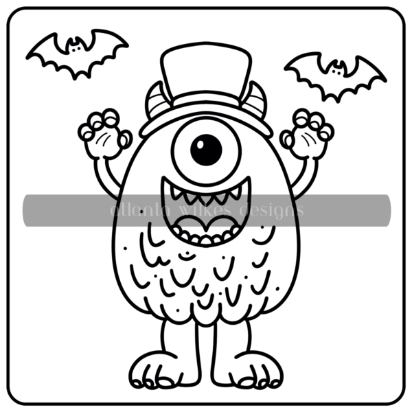 Halloween Bold And Easy Full Digital Download Coloring Book - Image 40