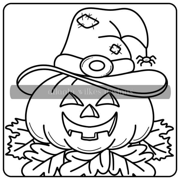 Too Cute To Spook Bold And Simple Coloring Book Second Half Bundle Digital Download Pack - Image 12