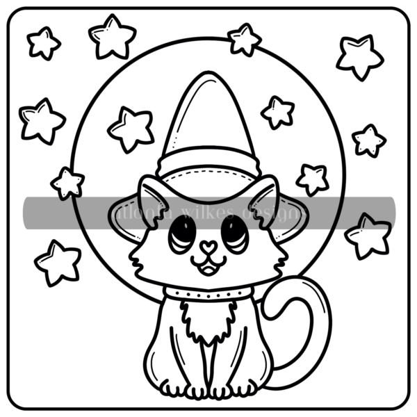 Too Cute To Spook Bold And Simple Coloring Book Second Half Bundle Digital Download Pack - Image 10