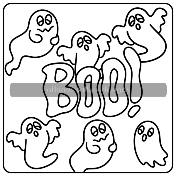 Too Cute To Spook Bold And Simple Coloring Book Second Half Bundle Digital Download Pack - Image 21