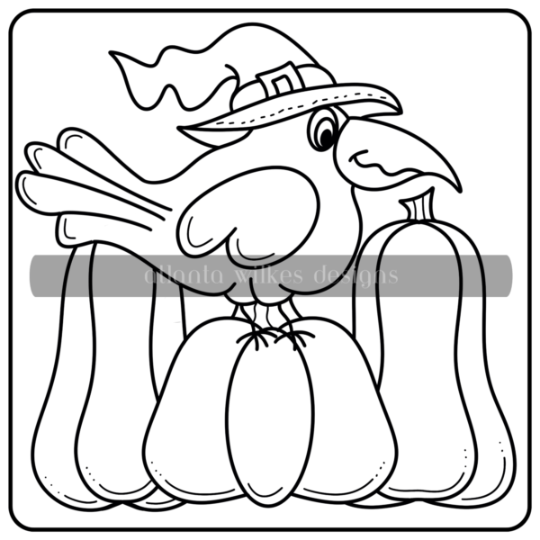 Too Cute To Spook Bold and Simple Coloring Book First Half Bundle Digital Download Pack - Image 17